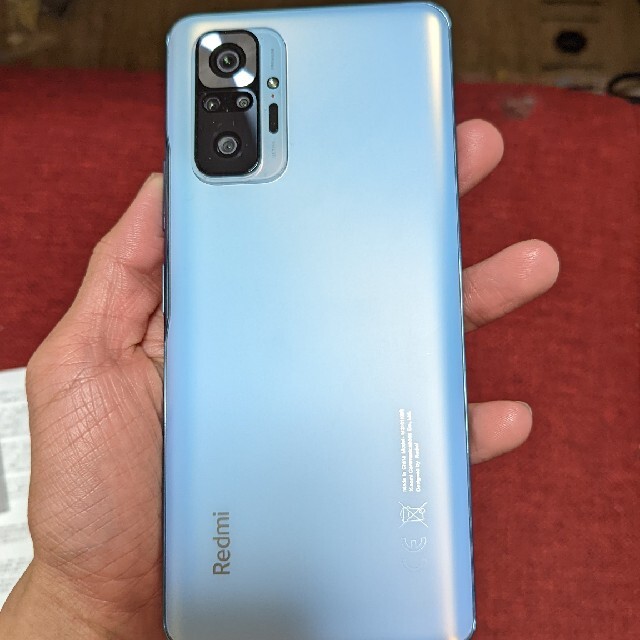 Xiaomi Redmi note10pro 128GB SIMフリー ブルースマートフォン本体