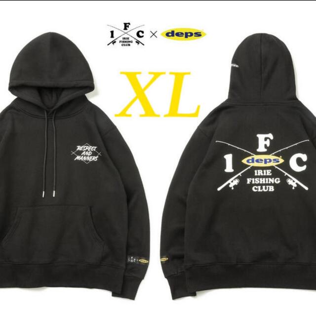 IRIE FISHING CLUB × DEPS コラボパーカー　XL