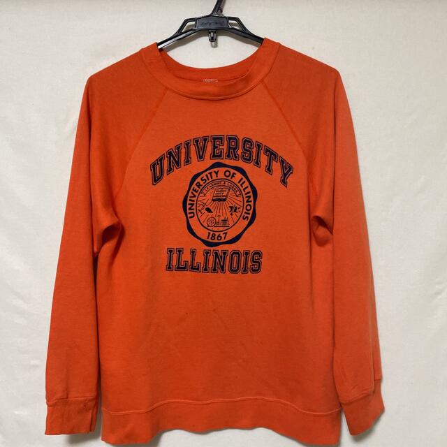 60s~70s college sweat 3段 print グットカラー メンズのトップス(スウェット)の商品写真