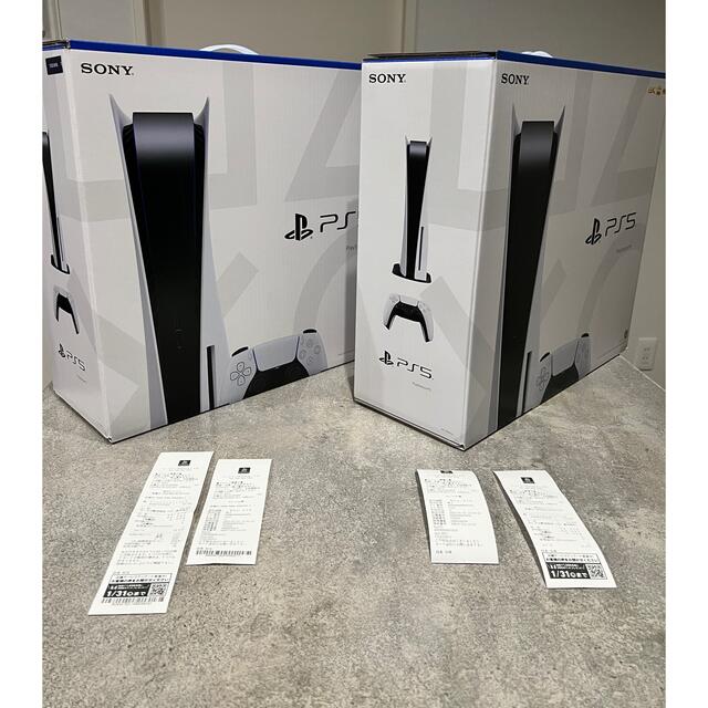 【期間限定！最安値挑戦】 PlayStation - PS5 プレイステーション5 本体 CFI-1100A01 2台 家庭用ゲーム機本体