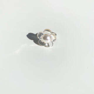 clear flower ring ❁(リング)