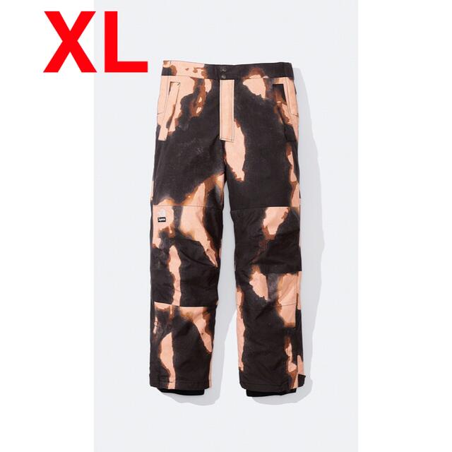 supreme TNF Bleached Print Mountain Pant