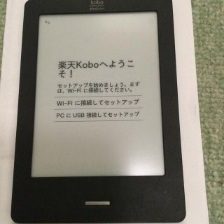 ラクテン(Rakuten)の電子書籍リーダー　楽天Kobo touch中古　ほぼジャンク品(電子ブックリーダー)