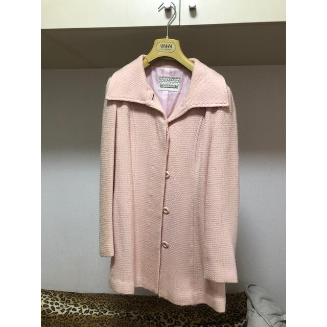 CECIL McBEE(セシルマクビー)のセシルマクビー ピンク コート レディースのジャケット/アウター(トレンチコート)の商品写真
