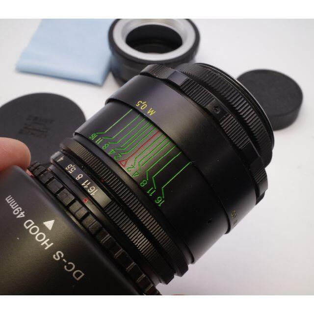 180 美品 アダプター付 ぐるぐるボケレンズ Helios44-2 ヘリオスの通販 ...