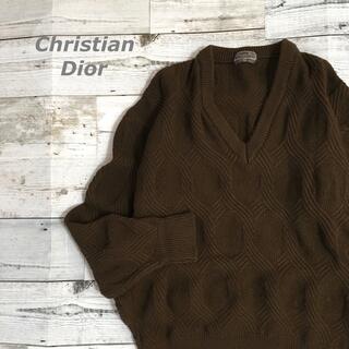 ディオール(Christian Dior) Vネックニット ニット/セーター 