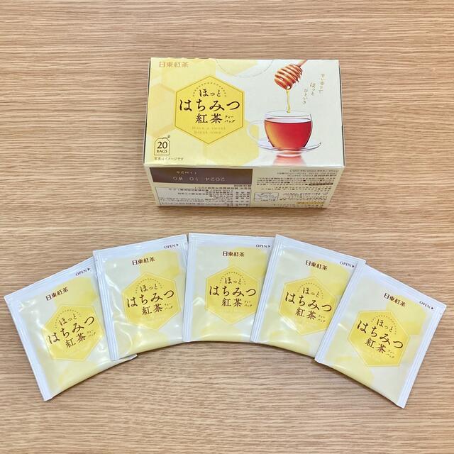 【お試し6袋】 三井農林 日東紅茶 はちみつ紅茶ティーバッグ 6袋 食品/飲料/酒の飲料(茶)の商品写真