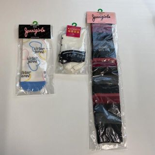 ジェニィ(JENNI)のジェニィ⭐︎靴下3点　22〜24 新品(靴下/タイツ)