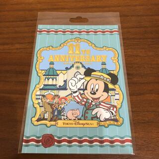 ディズニー(Disney)の【未使用】ディズニー ディズニーシー 11周年 ポストカード(写真/ポストカード)