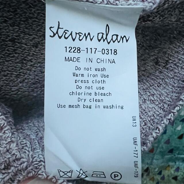 STEVEN ALAN / スティーブンアラン カノコ編みカーディガン M 7