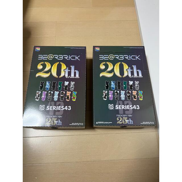 新品 BE@RBRICK SERIES 43 MEDICOM TOY 25th