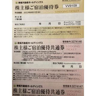 ■東急不動産株主宿泊優待券・共通券■(その他)