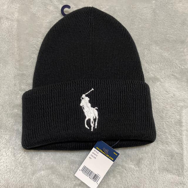 POLO RALPH LAUREN(ポロラルフローレン)のPOLO ニット帽 メンズの帽子(ニット帽/ビーニー)の商品写真