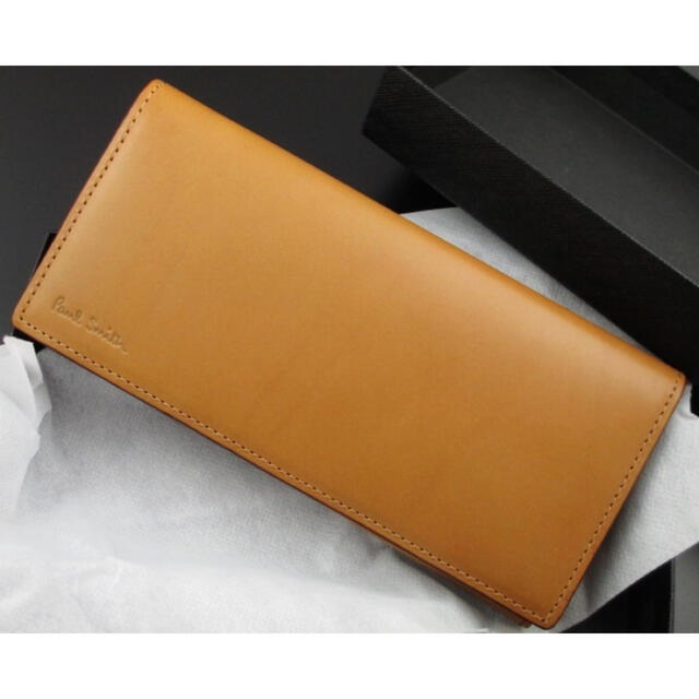 ラウンド 残り僅か☆新品☆箱付 - Smith Paul ポールスミス キャメル