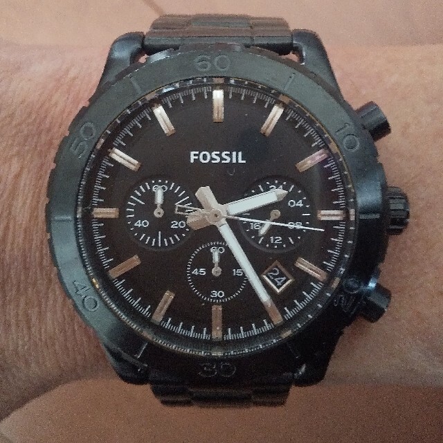 FOSSIL(フォッシル)のけんけんさん専用           FOSSIL  フォッシル  クロノグラフ メンズの時計(腕時計(アナログ))の商品写真