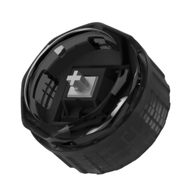 【新品】GamerFinger ボタン Φ30mm（黒/シアン）8個セット エンタメ/ホビーのゲームソフト/ゲーム機本体(その他)の商品写真
