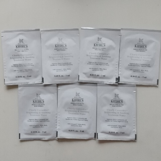 Kiehl's(キールズ)のキールズ DS クリアリーホワイトトリートメント トナー 7袋 コスメ/美容のスキンケア/基礎化粧品(化粧水/ローション)の商品写真