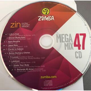 ズンバ(Zumba)のズンバ　megamix47 CD メガミックス　zumba(クラブ/ダンス)