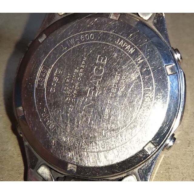 CASIO(カシオ)の訳あり CASIO カシオ LIW-600 電波 ソーラーX アナログ 腕時計 メンズの時計(腕時計(アナログ))の商品写真