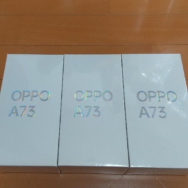 希少 黒入荷！   ネービーブルー A73 OPPO - OPPO 3台 セット   スマートフォン本体