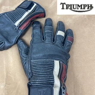 Triumph RAVEN レザーグローブ　革手袋　Lサイズ　トライアンフ