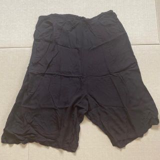 375センチワタリY's ワイズ Asymmetrical Wide Pants アシンメトリー スリットワイドパンツ YL-P26-500 ブラック レディース