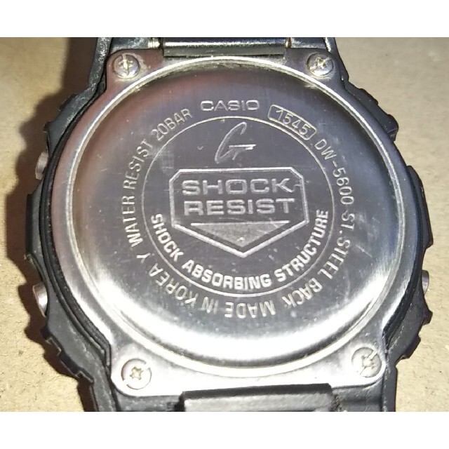 G-SHOCK(ジーショック)の電池新品 CASIO カシオ G-SHOCK DW-5600BM デジタル 腕時 メンズの時計(腕時計(デジタル))の商品写真