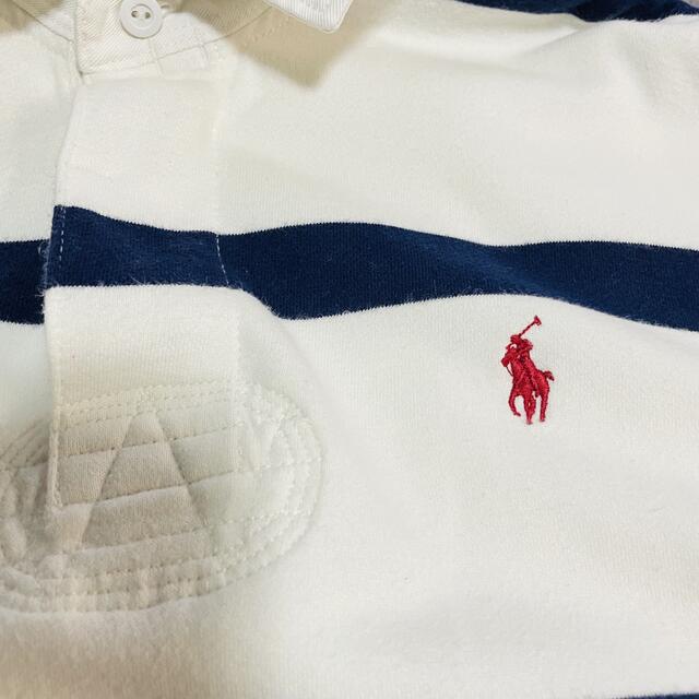 POLO RALPH LAUREN(ポロラルフローレン)のポロ ラルフローレン ラガーシャツ ボーダー 裏起毛  メンズのトップス(ポロシャツ)の商品写真