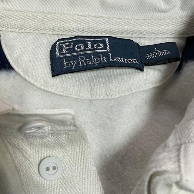 POLO RALPH LAUREN(ポロラルフローレン)のポロ ラルフローレン ラガーシャツ ボーダー 裏起毛  メンズのトップス(ポロシャツ)の商品写真