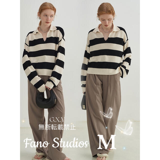 Fano Studios ボーダーニット（M）