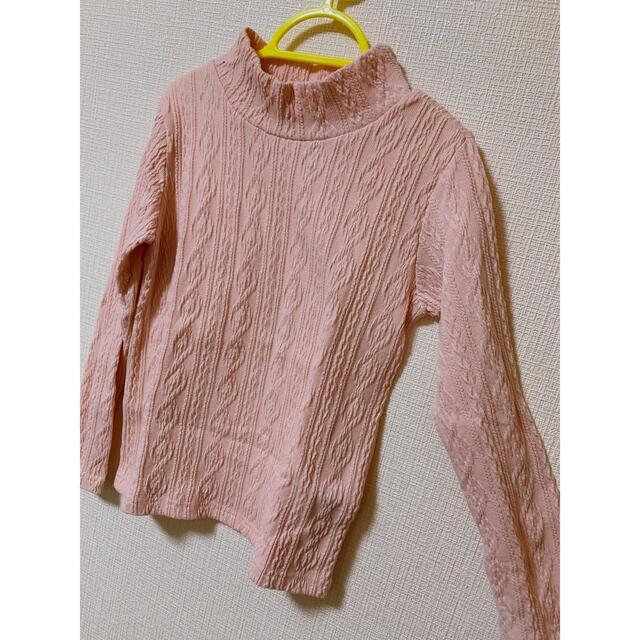 美品♡タートルトップス１２０ キッズ/ベビー/マタニティのキッズ服女の子用(90cm~)(Tシャツ/カットソー)の商品写真