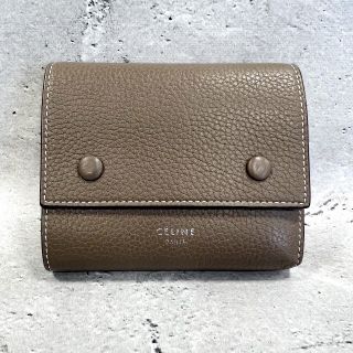 セリーヌ(celine)の【美品激安】セリーヌ スモールフォールデッドマルチファンクション 三つ折り財布(財布)