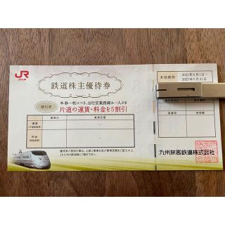 ジェイアール(JR)のJR九州　鉄道株主優待券　1枚　2022年5月31日まで(その他)