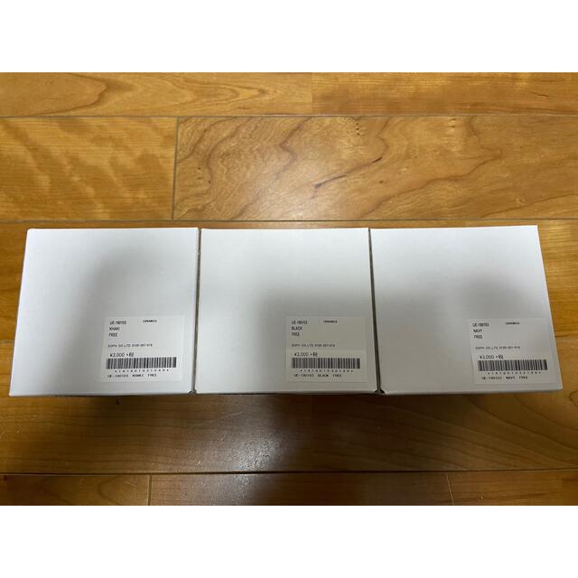 新品fragment UE 陶器マグカップ3種