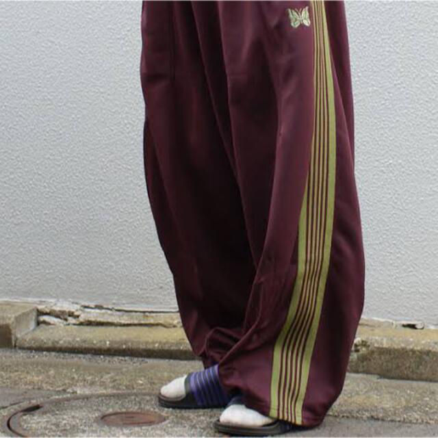 Needles(ニードルス)のNEEDLES 21SS H.D. トラックパンツ MAROON メンズのパンツ(その他)の商品写真