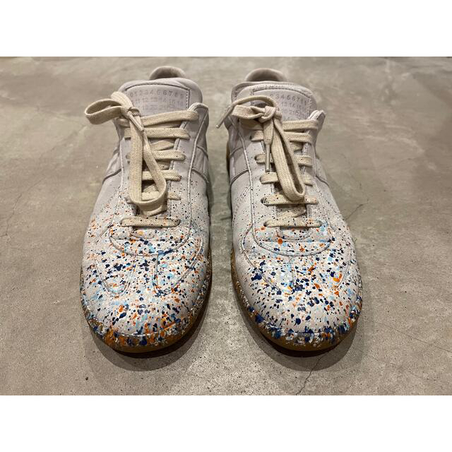 Maison Martin Margiela(マルタンマルジェラ)のペイント 正規品 メゾン マルジェラ レプリカ ジャーマン メンズの靴/シューズ(スニーカー)の商品写真