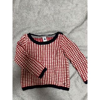 プチバトー(PETIT BATEAU)のプチバトー  4ans 102cm ニット(ニット)