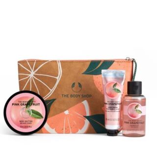 ザボディショップ(THE BODY SHOP)のザ　ボディーショップ　ポーチギフトセット　ピンクグレープフルーツ(ボディクリーム)