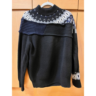 サカイ(sacai)のsacai wool knit pullover(ニット/セーター)