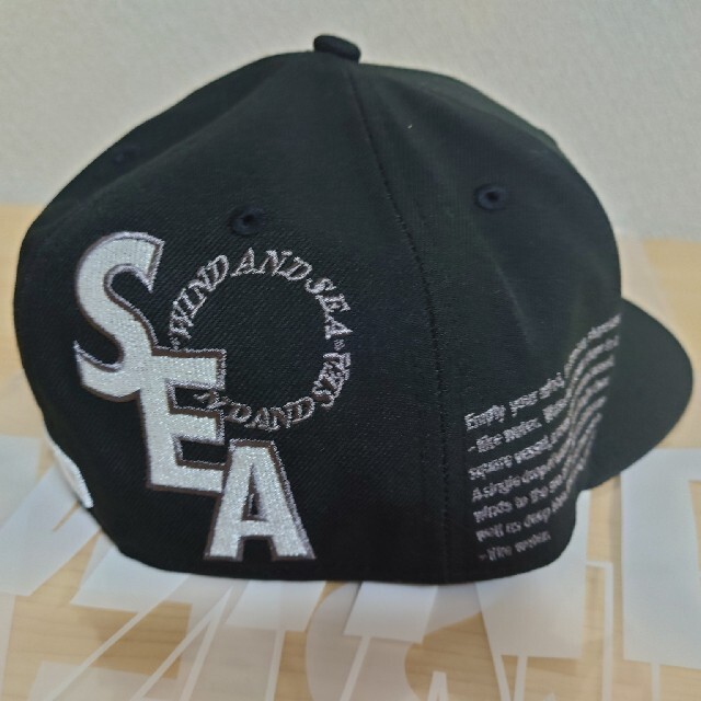 SEA(シー)のWIND AND SEA × NEW ERA BB CAP 黒 L 新品未使用 メンズの帽子(キャップ)の商品写真