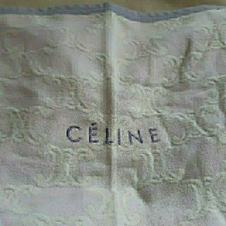 セリーヌ(celine)のCELINE　セリーヌ　パープル　マカダム　ひざ掛け　ブランケット　タオルケット(その他)