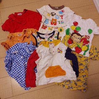 ミキハウス(mikihouse)の最終値下げ　１００センチ　ミキハウス　ホットビスケット　ノーブランド　まとめ売り(Tシャツ/カットソー)