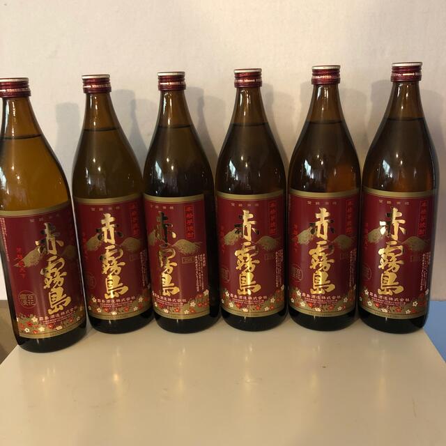 【送料込み】赤⑥赤霧島 芋焼酎 25度 900ml 6本セット 食品/飲料/酒の酒(焼酎)の商品写真