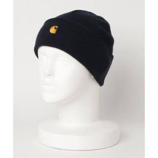 カーハート(carhartt)のCarhartt ニット帽 ビーニー 黒(ニット帽/ビーニー)