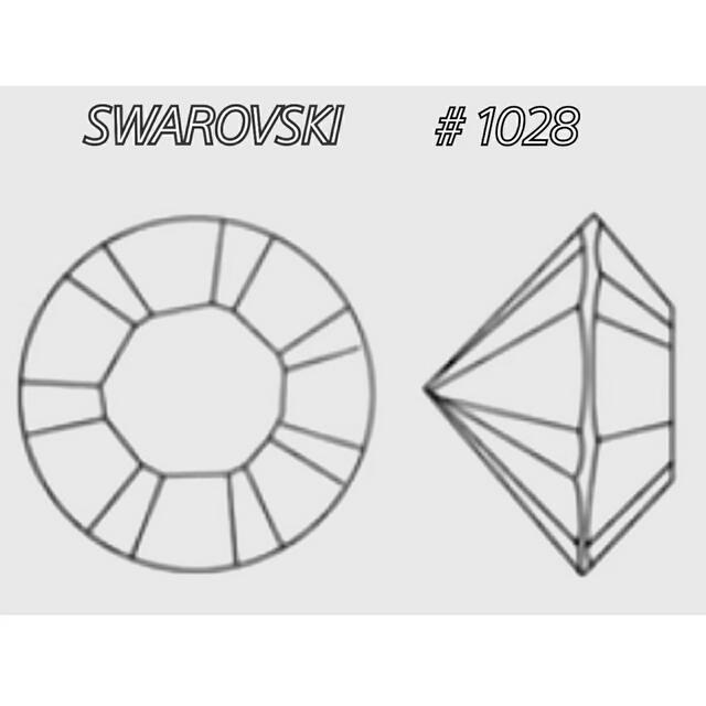 SWAROVSKI(スワロフスキー)の#1028/PP13スワロフスキー クリスタル・30個 ハンドメイドの素材/材料(各種パーツ)の商品写真