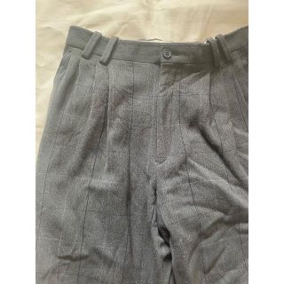 ビームス(BEAMS)の90s ウール　スラックス　made in itary  グッド　デザイン(スラックス)