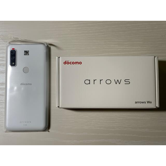 arrowsWeFCG01 ホワイト 64GB SIMフリー 残債無し - スマートフォン本体