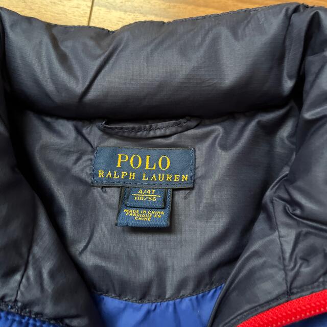 POLO RALPH LAUREN(ポロラルフローレン)のPOLO RALPH LAURENダウン110cm キッズ/ベビー/マタニティのキッズ服男の子用(90cm~)(ジャケット/上着)の商品写真