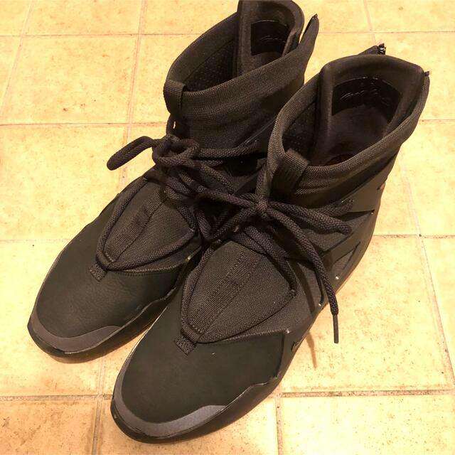 FEAR OF GOD(フィアオブゴッド)のnike air fear of god 1 triple black 28cm メンズの靴/シューズ(スニーカー)の商品写真