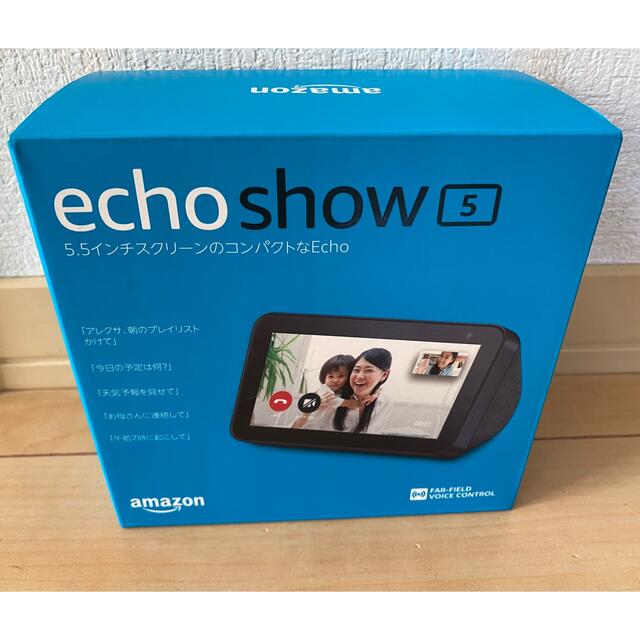 ECHO(エコー)のぽた様専用　　Amazon echo show5 スマホ/家電/カメラのオーディオ機器(スピーカー)の商品写真